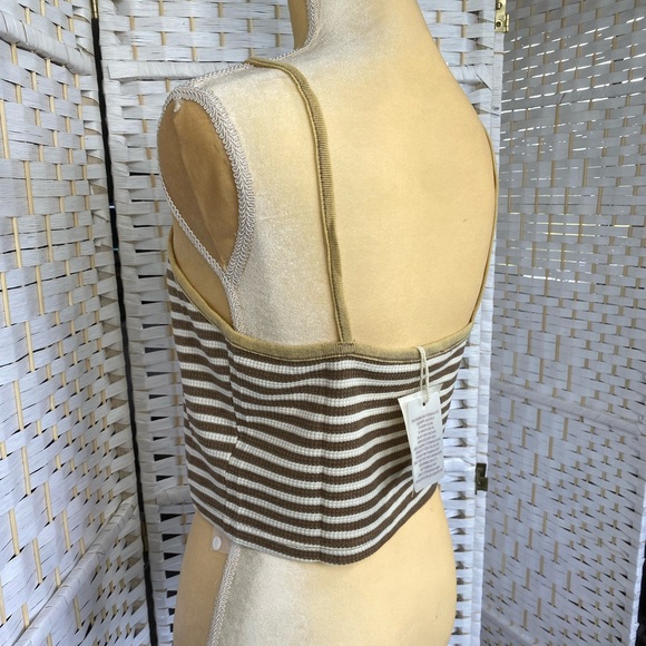 NWT Hem & Thread Thermal Stripe Tank - Picture 12 of 12